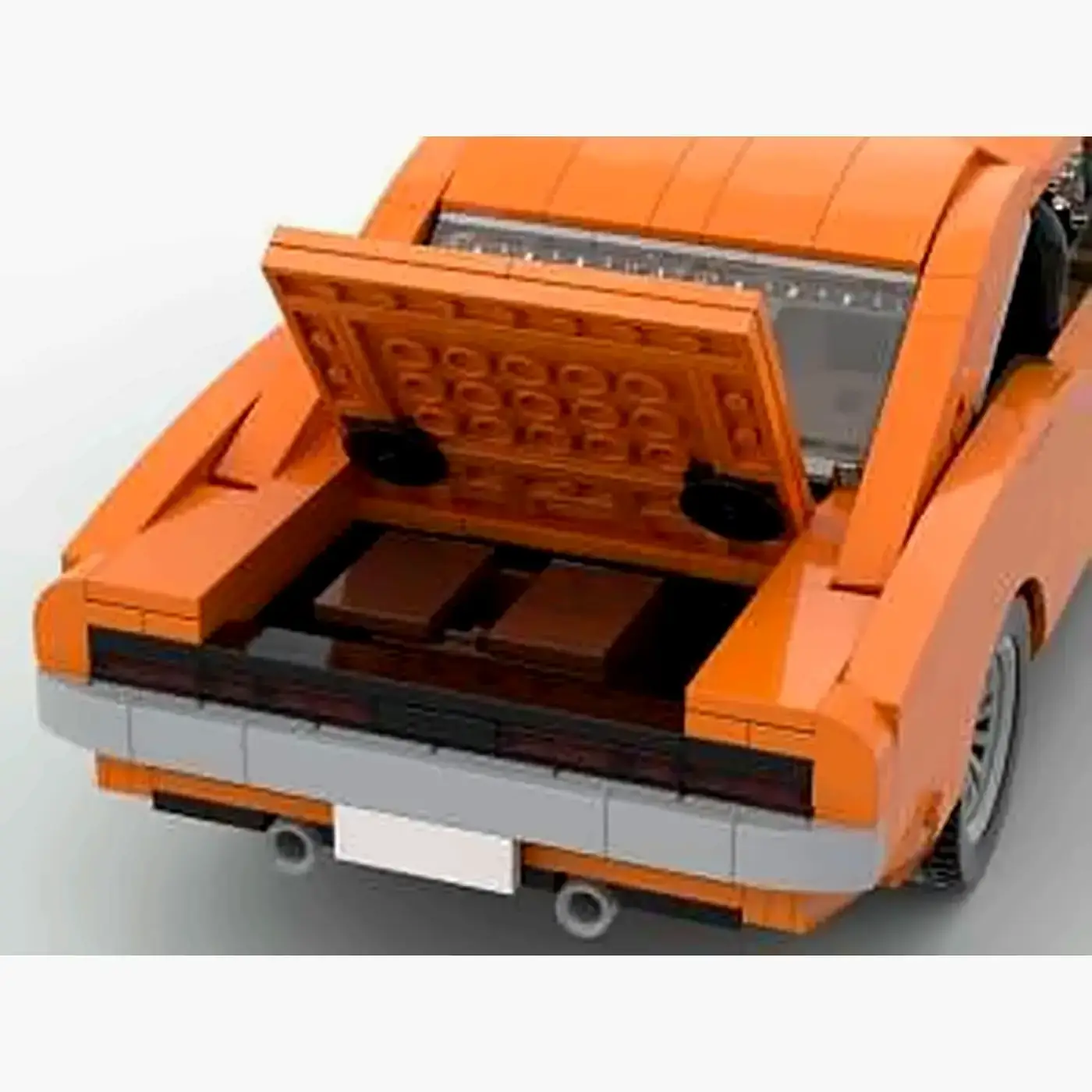 BlueBrixx Oranges US-Muscle-Car • Set 102757 • SetDB