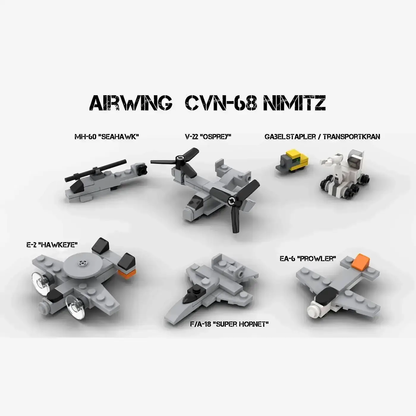 Lego nimitz deals class aircraft carrier