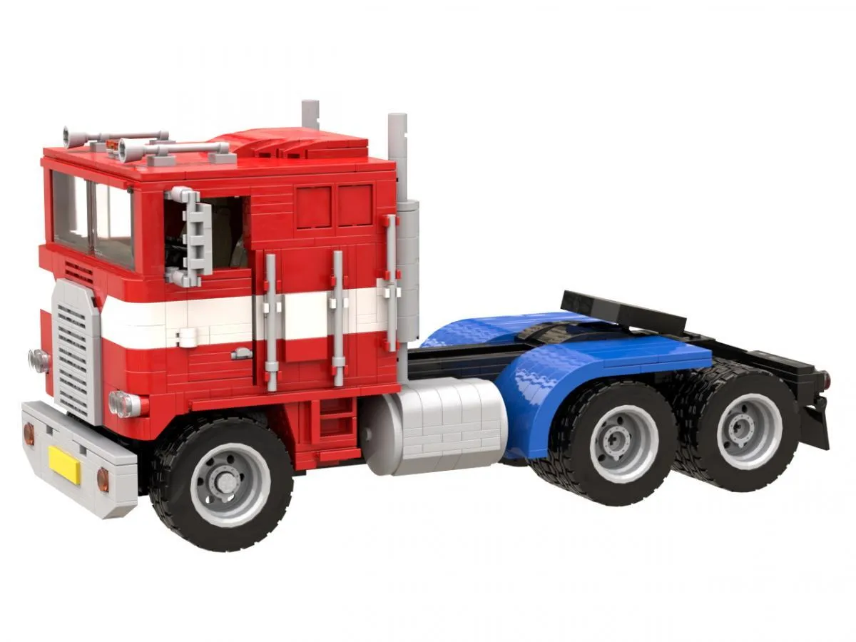 red-white truck Gallery