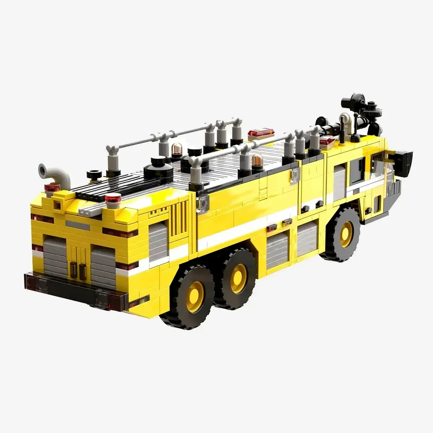 Lego airport fire truck top technic