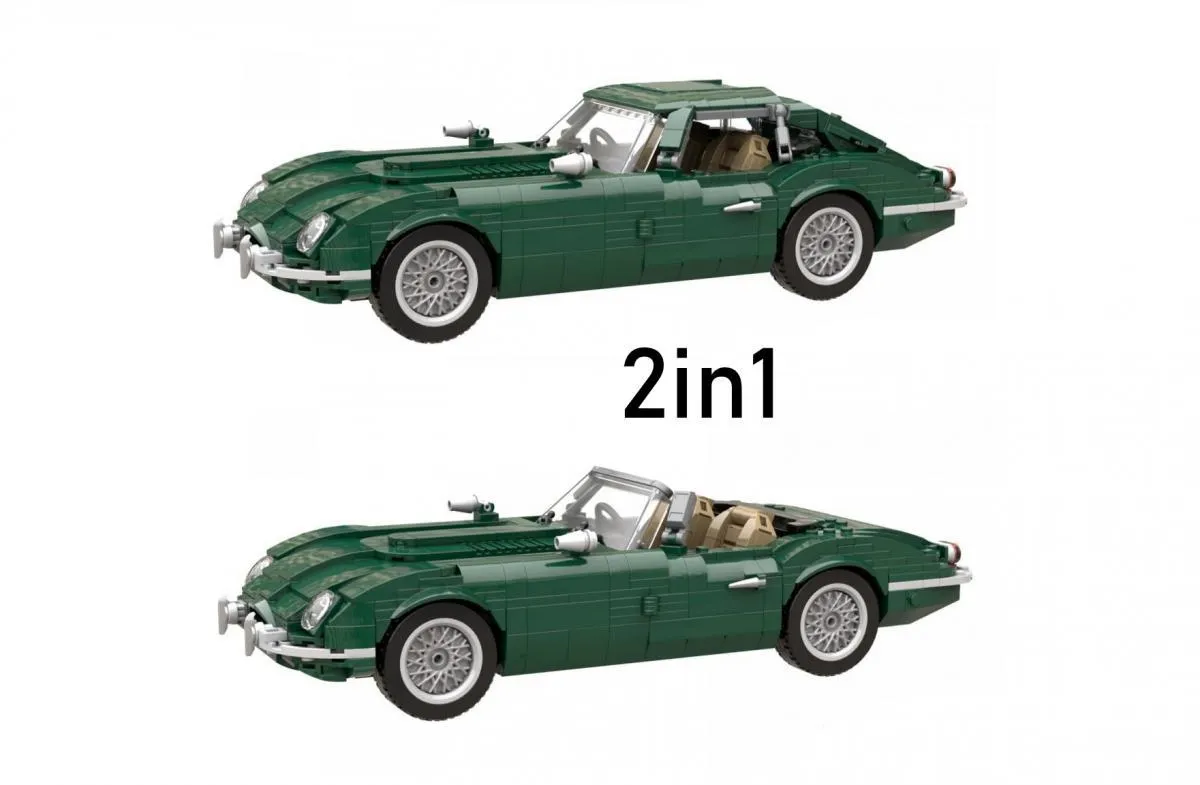 Classic 2in1 Sports Car dark green Gallery