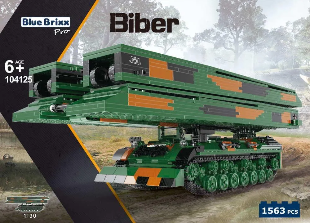 BlueBrixx - Biber, Bundeswehr | Set 104125