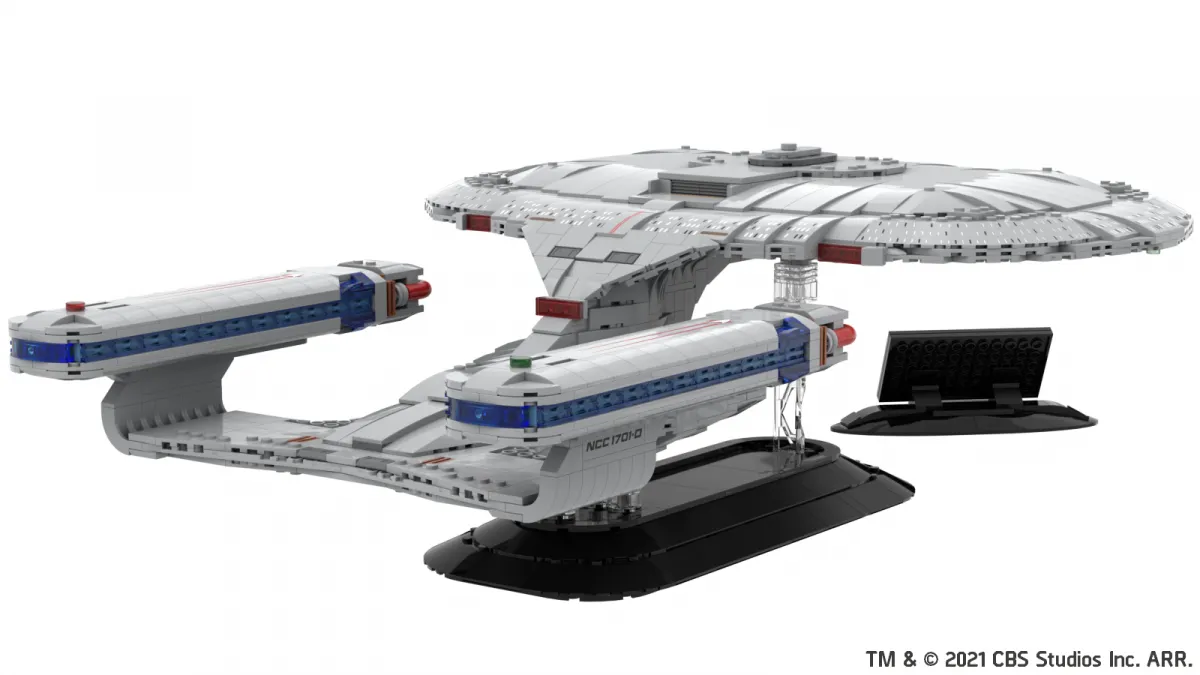 Lego star 2024 trek enterprise d