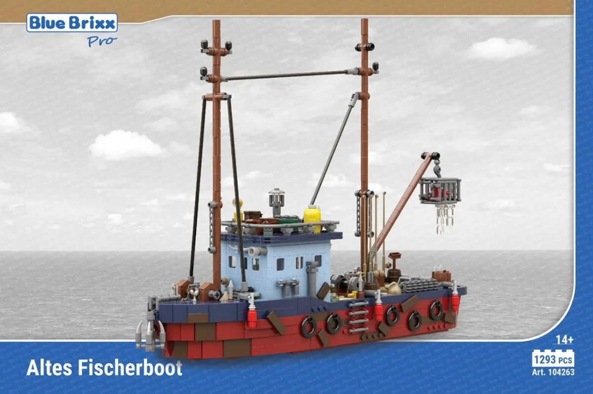 BlueBrixx - Altes Fischerboot | Set 104263