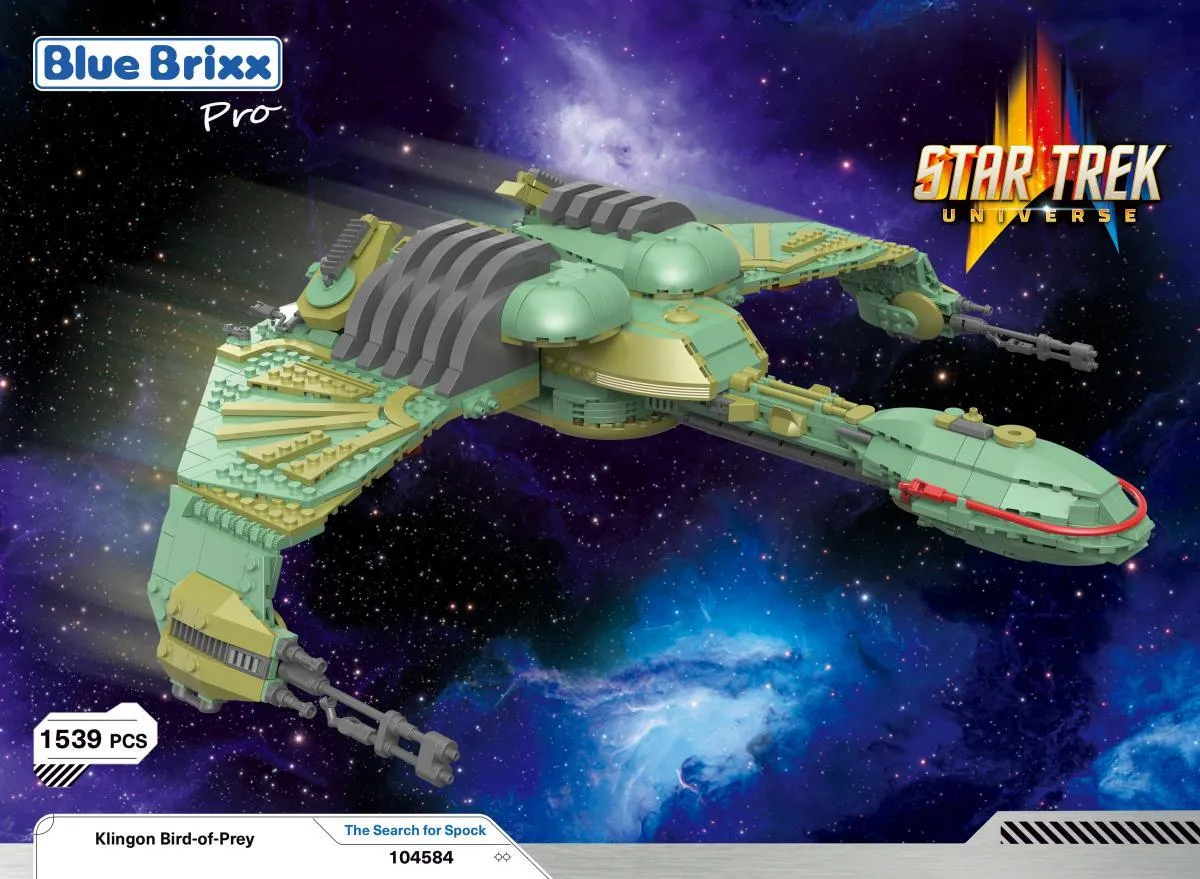BlueBrixx - STAR TREK Klingon Bird-of-Prey | Set 104584