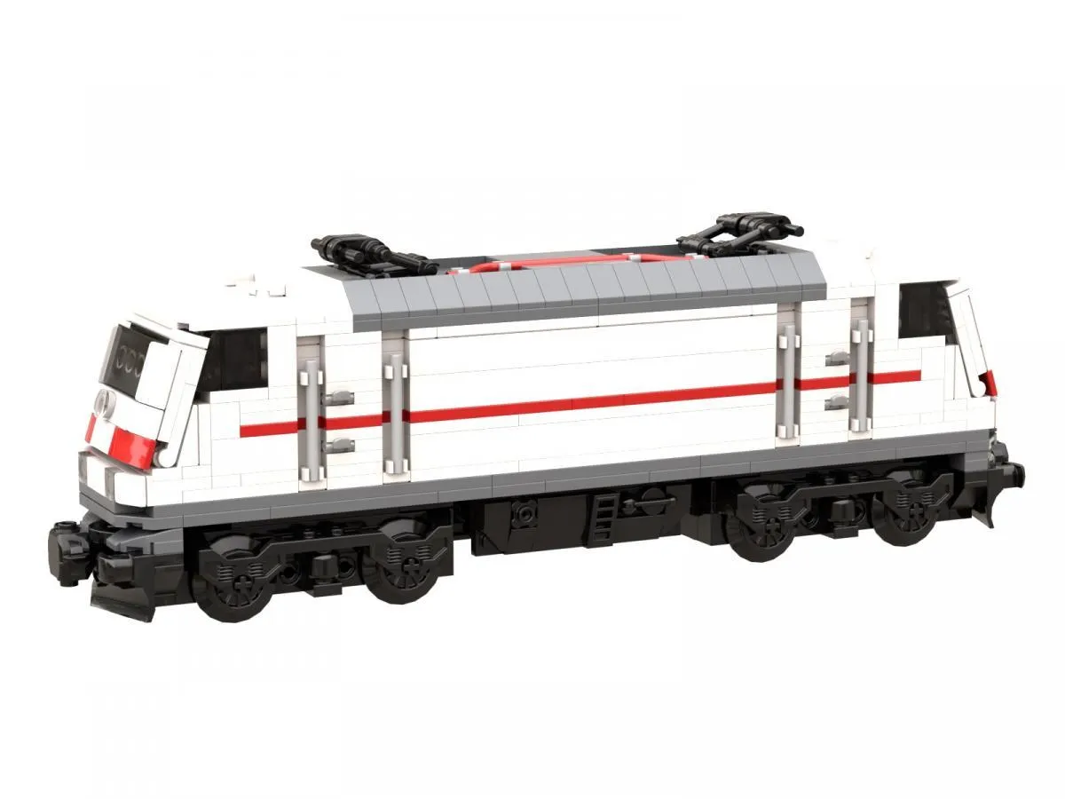 BlueBrixx - Lokomotive BR 146 weiß rot | Set 104594