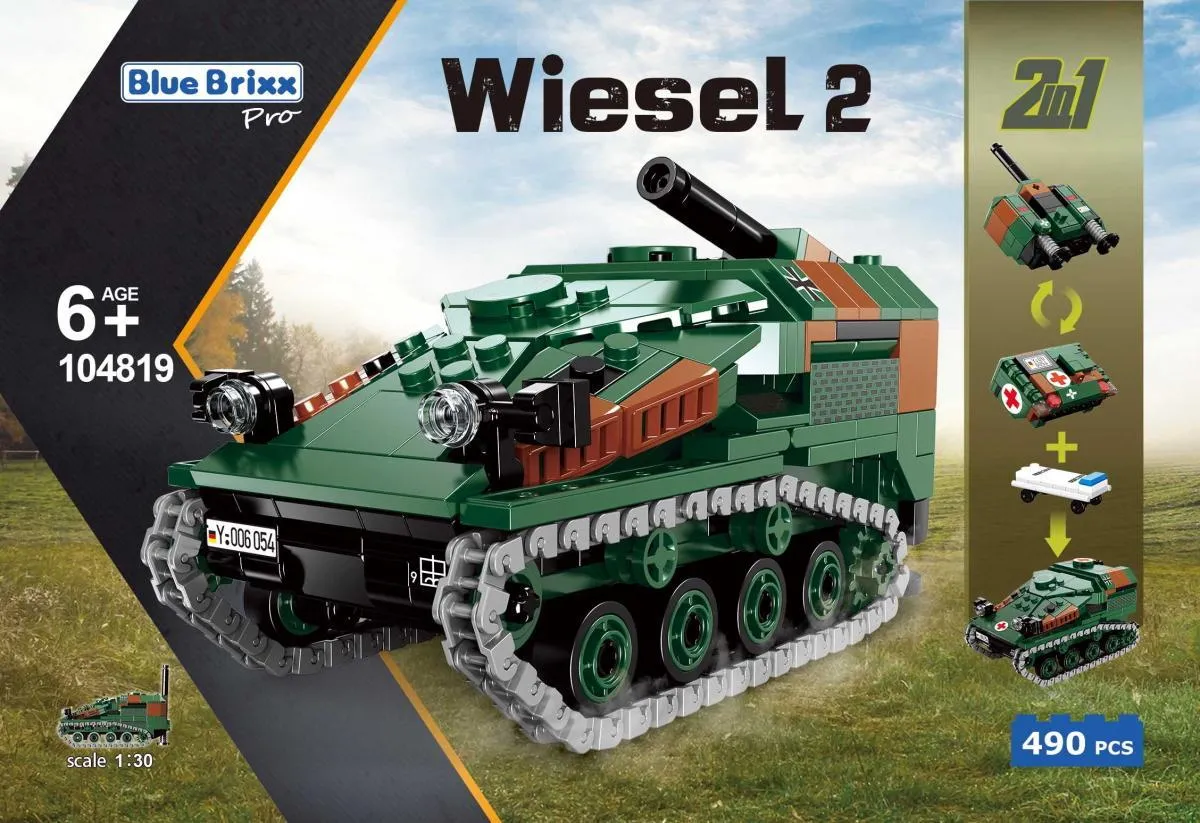 BlueBrixx - Wiesel 2, Bundeswehr | Set 104819