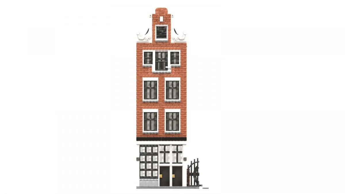 dutch house facade Amstel 5 Gallery