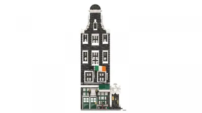 niederländische Hausfassade Amstel 6