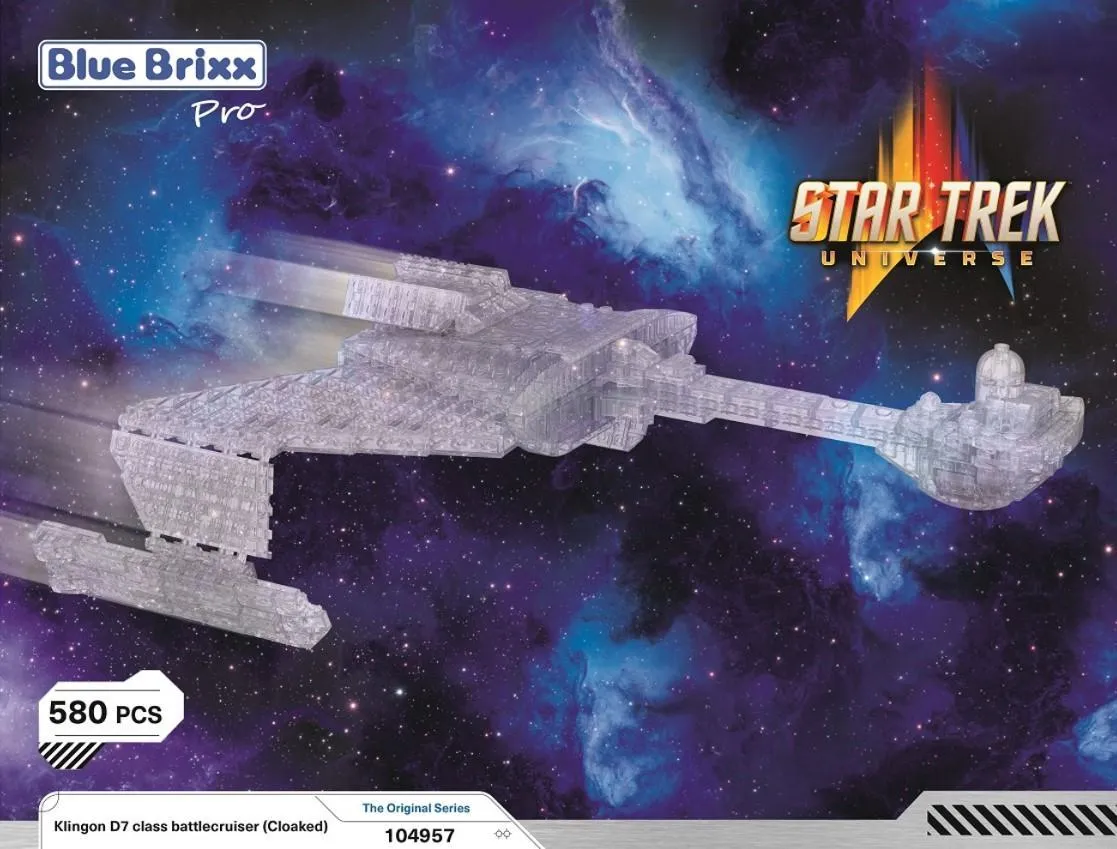 STAR TREK™ Klingon D7 class battlecruiser Cloaked Gallery