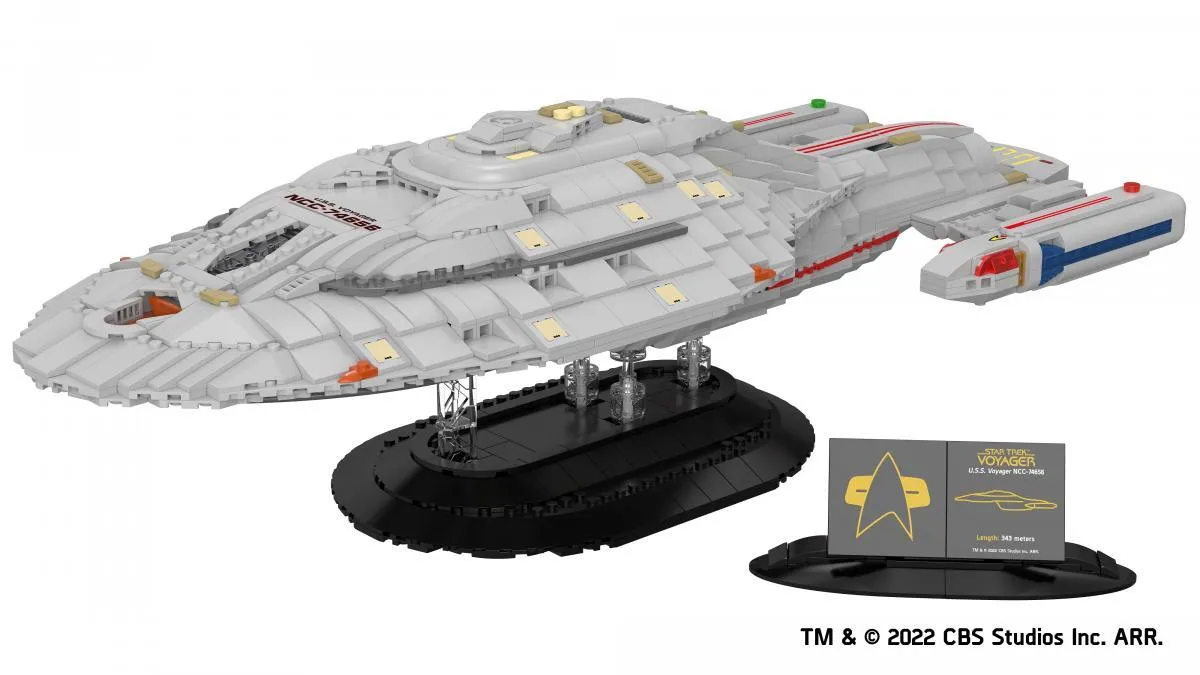 Star trek discount voyager lego set