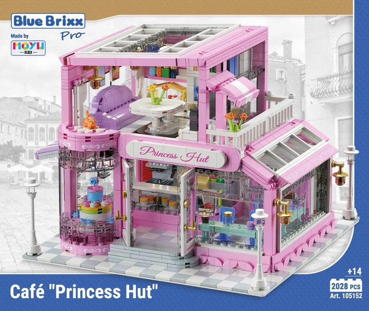 BlueBrixx - Café "Princess Hut" | Set 105152