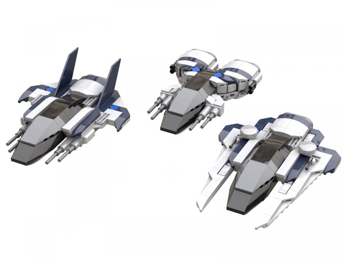 BlueBrixx Quantum Colony Fliegerstaffel 