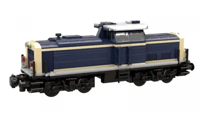 Lokomotive V100 dunkel blau