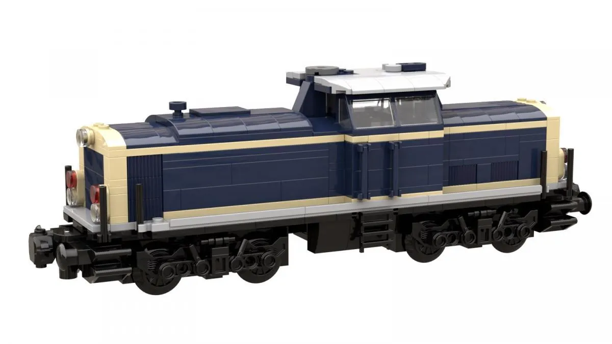 Lokomotive V100 dunkel blau Gallery