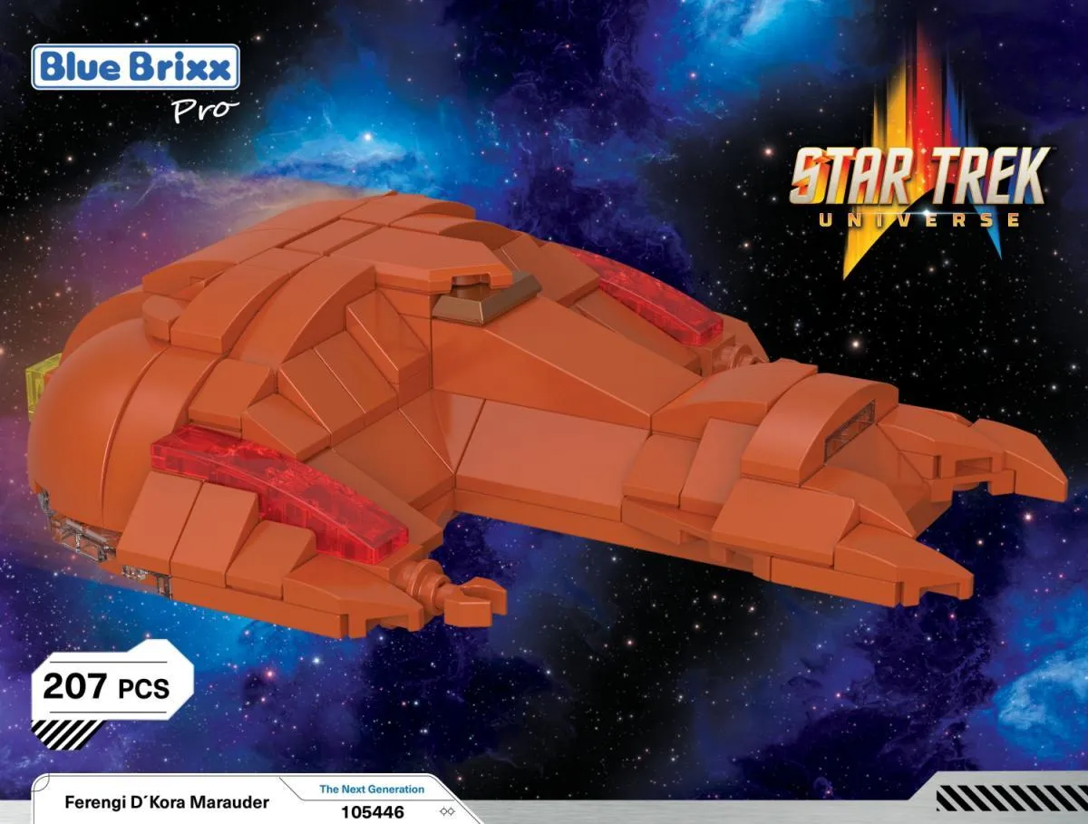 BlueBrixx - STAR TREK Ferengi D´Kora Marauder | Set 105446
