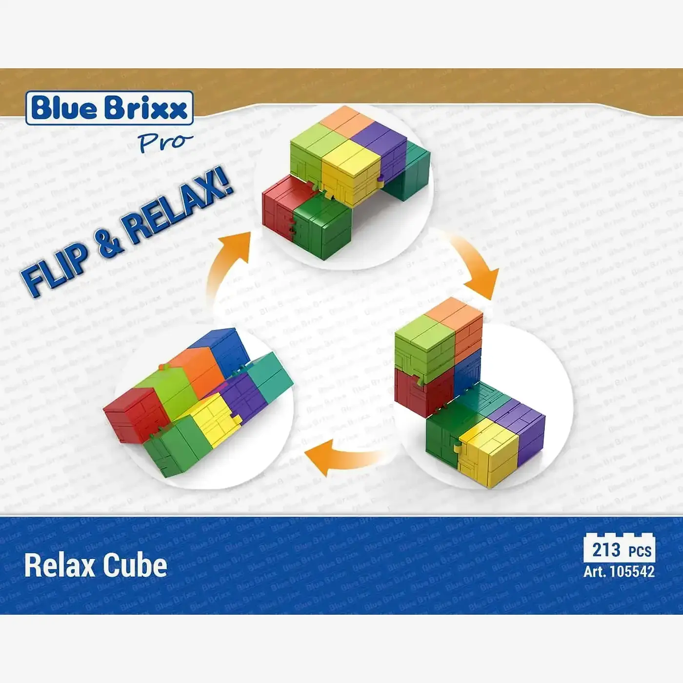 BlueBrixx Relaxcube • Set 105542 • SetDB • Merlins Steine