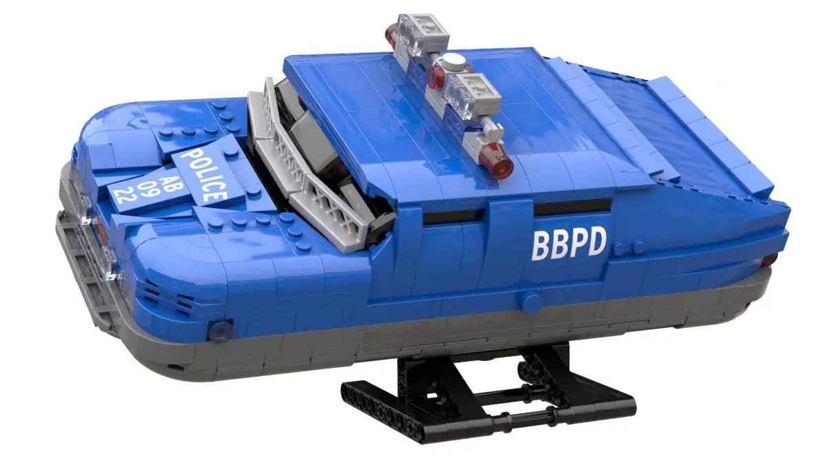 BlueBrixx - Flying Police Car | Set 105598