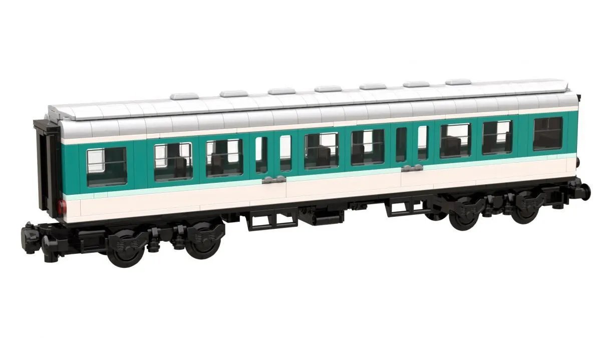 Passenger Car Turquoise Gallery