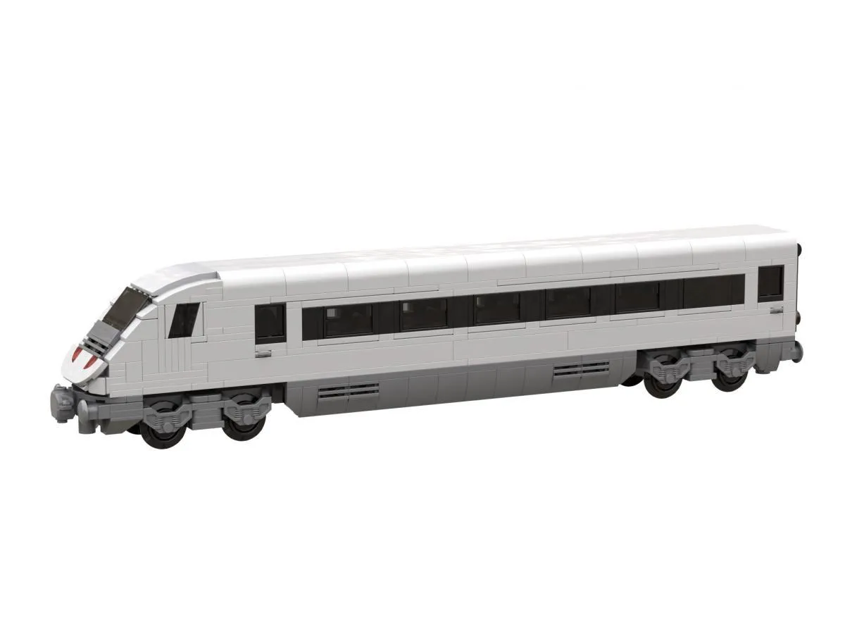 BlueBrixx - Railcar gray | Set 105662