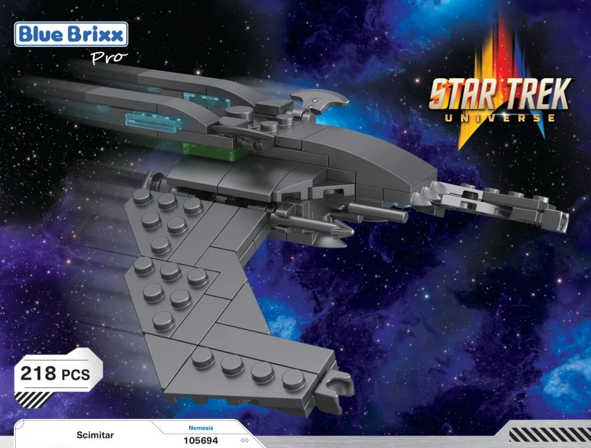 BlueBrixx STAR TREK Scimitar • Set 105694 • SetDB