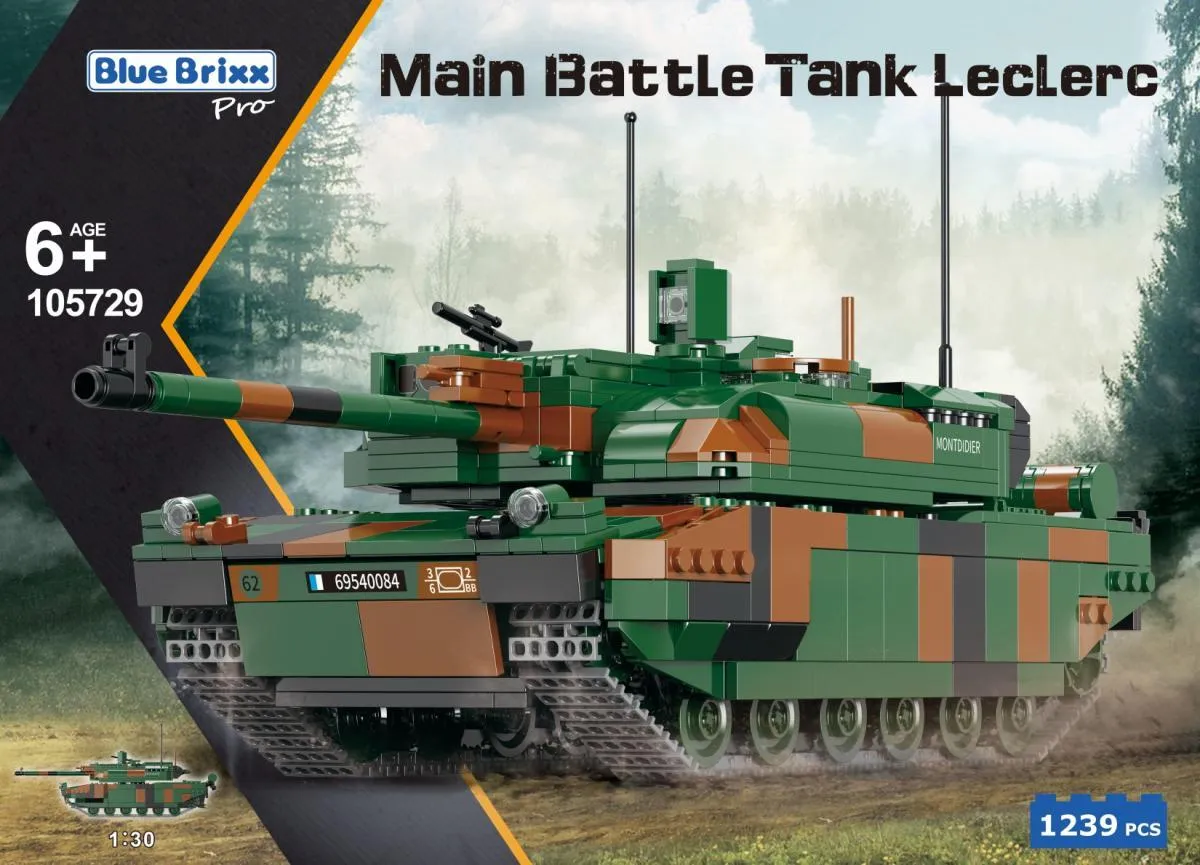 BlueBrixx - Kampfpanzer Leclerc | Set 105729