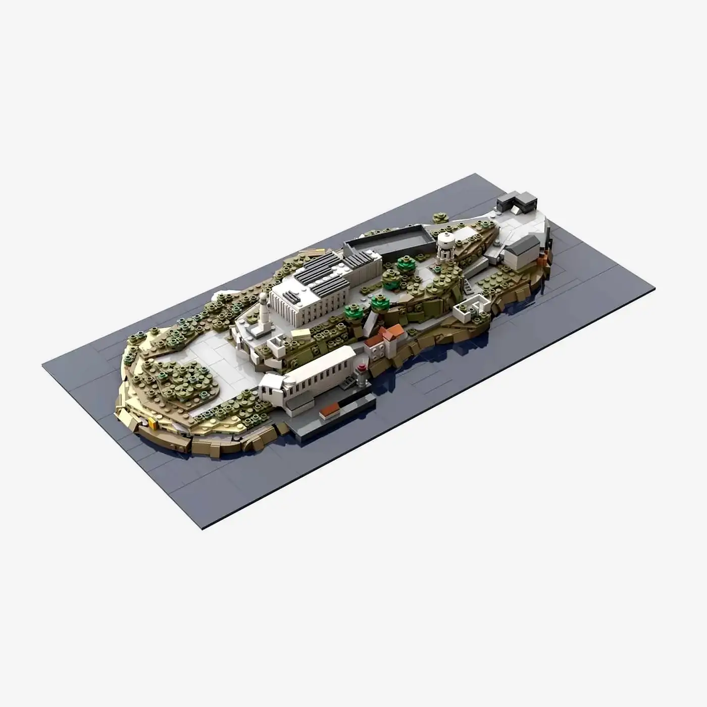 BlueBrixx Alcatraz Set 106621 SetDB Merlins Steine bluebrixx-alcatraz-set-106621-setdb-merlins-steine