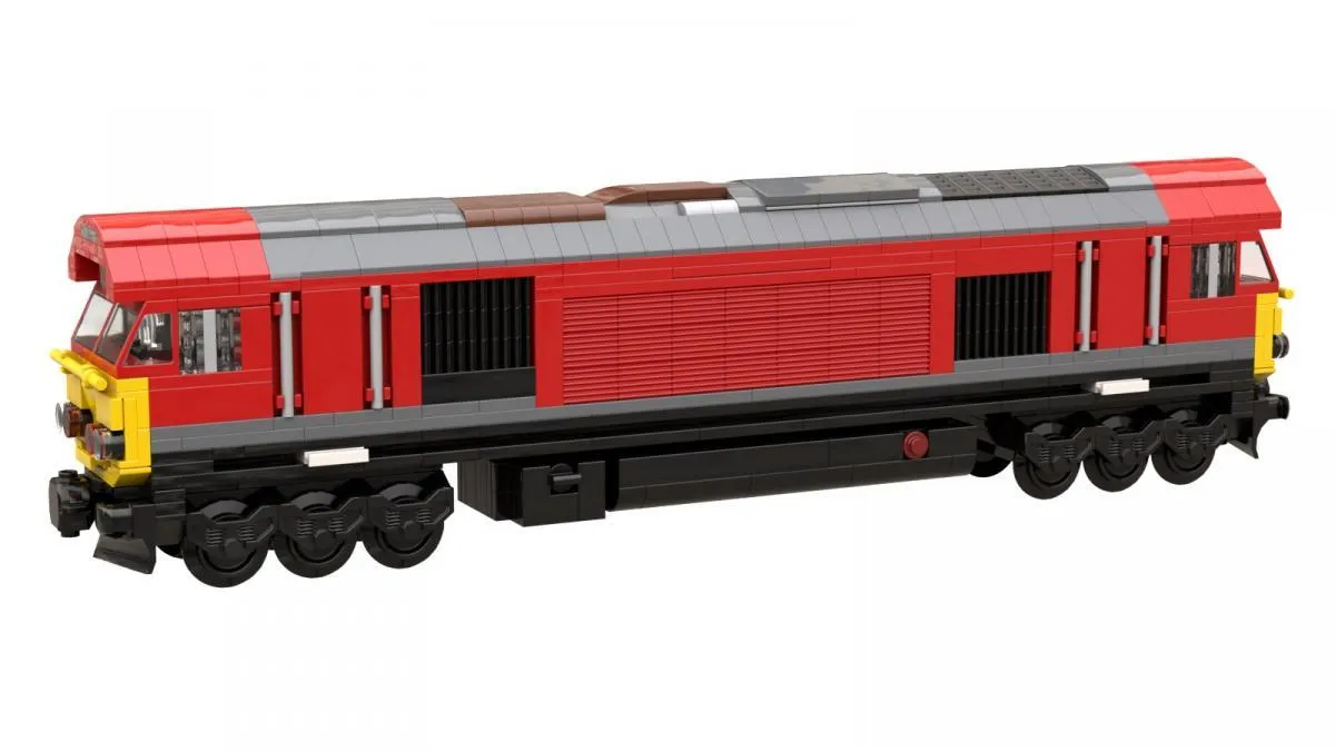 BlueBrixx - Class 66 Schwere Diesellokomotive | Set 106623