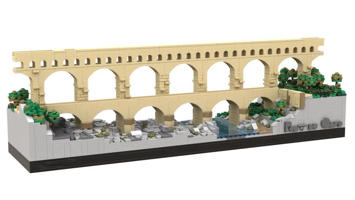 BlueBrixx - Pont du Gard | Set 106671