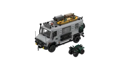 Expedition Vehicle with Offroad-Quad