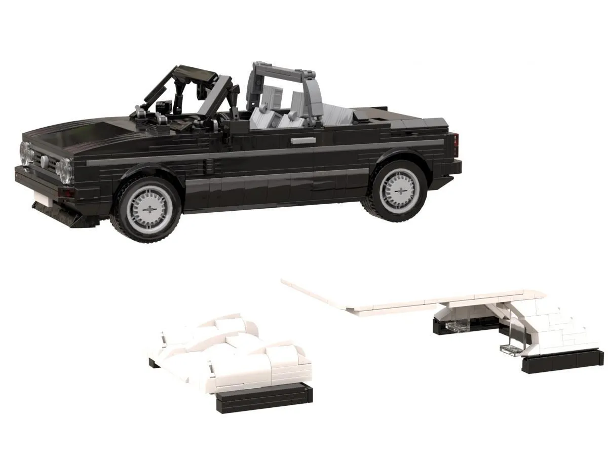 BlueBrixx - Compact Car Cabriolet 2 in 1 | Set 106850