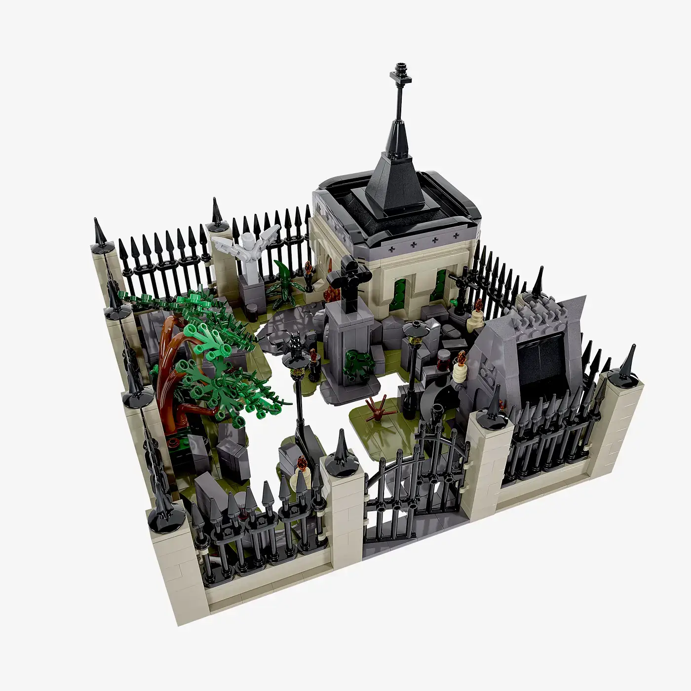 BlueBrixx Graveyard Set 107000 SetDB Merlins Bricks bluebrixx-graveyard-set-107000-setdb-merlins-bricks