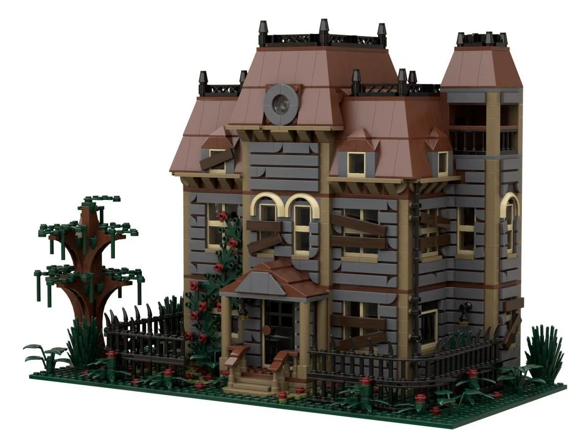 Bluebrixx Creepy Mansion • Set 107064 • Setdb