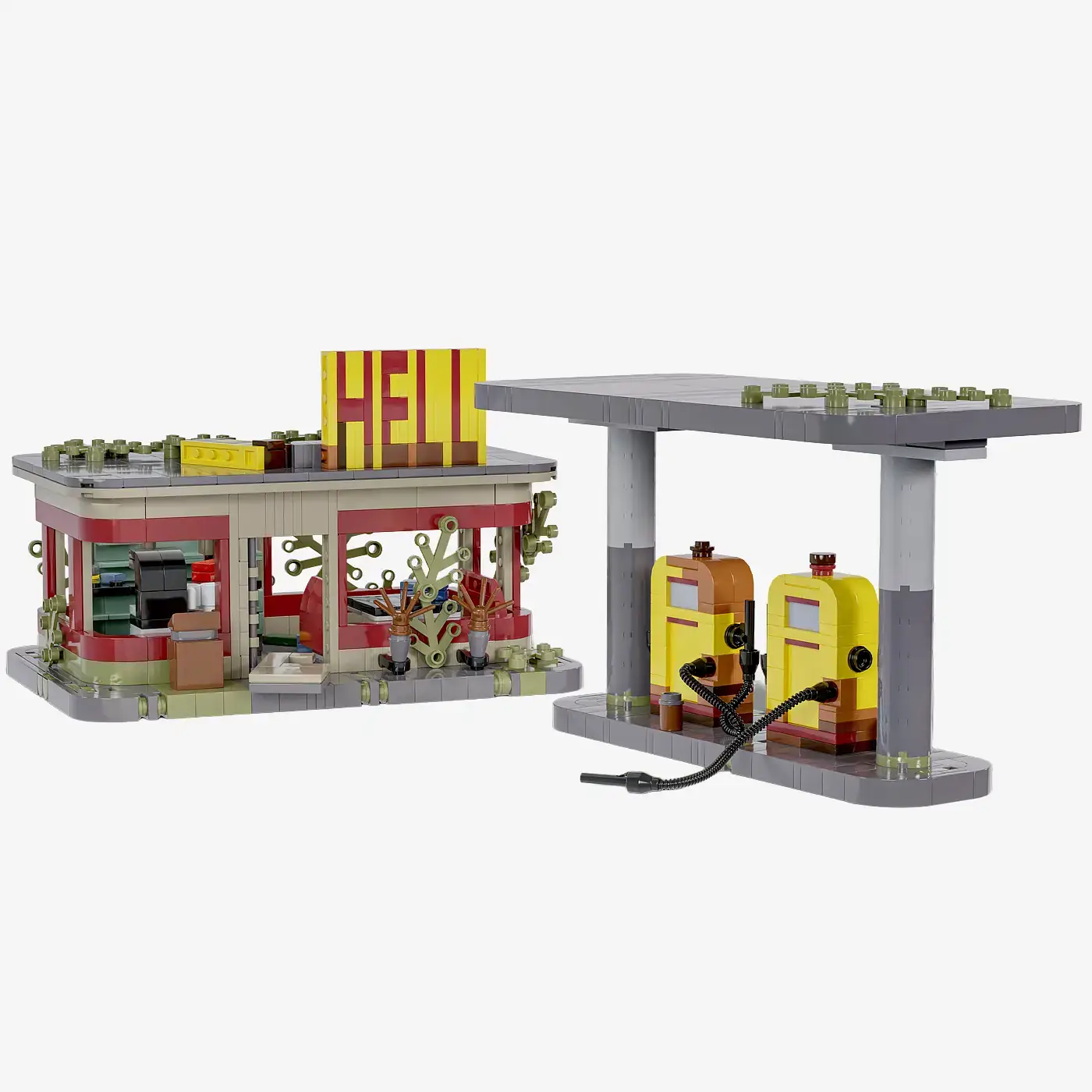 Lego gas station discount set