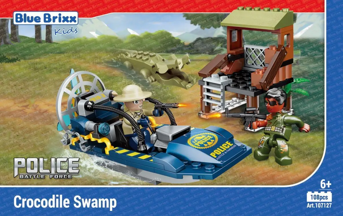 Lego city swamp police sets hot sale