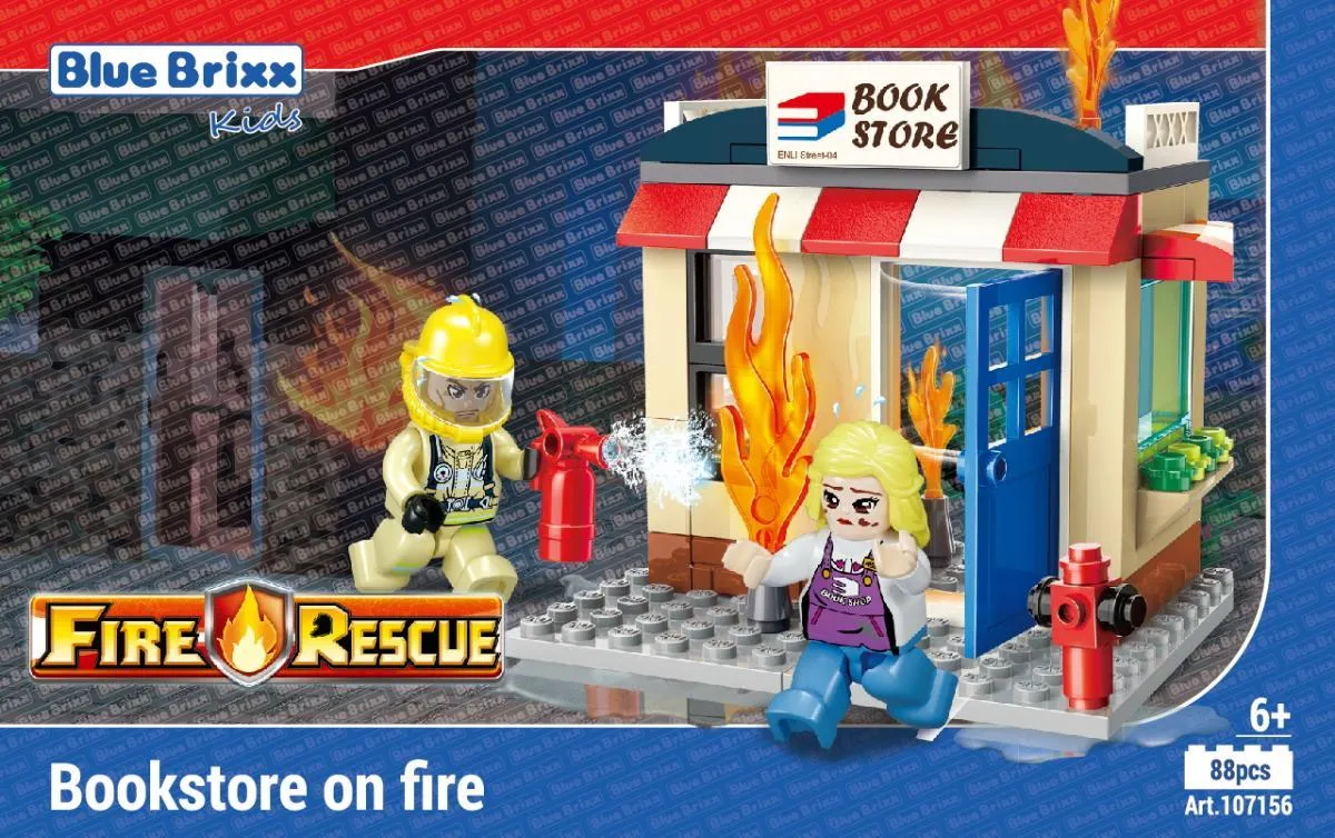 City Fire Rescue: Bookstore on fire Gallery