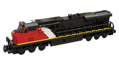 Locomotive GE ES44AC red