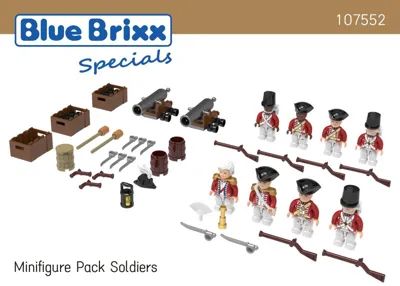 Minifigure Pack Pirates – Soldiers
