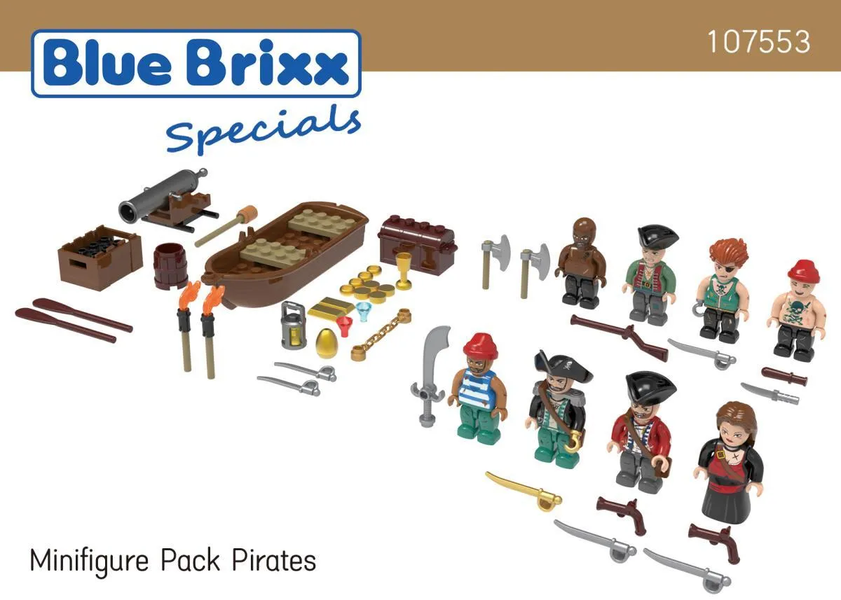 Minifigure Pack Pirates – Pirates