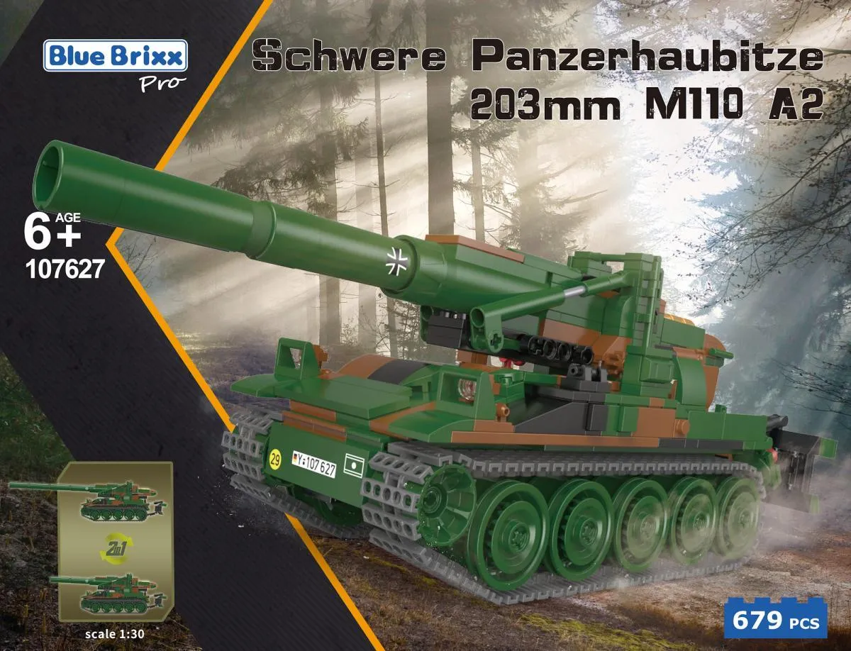 Heavy 203mm M110 A2 self-propelled howitzer, Bundeswehr Gallery