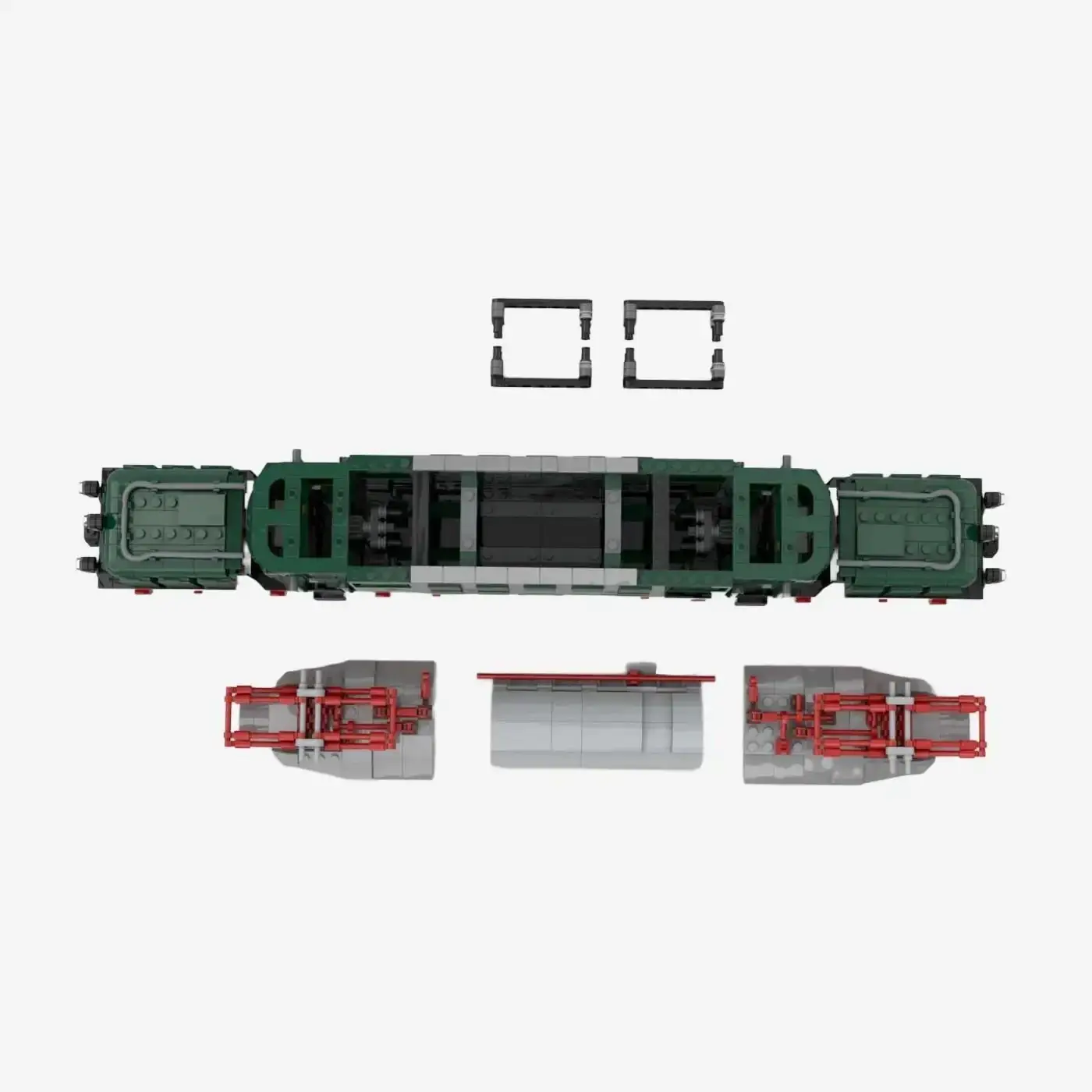 BlueBrixx Deutsches Krokodil E94/BR194 • Set 107847 • SetDB