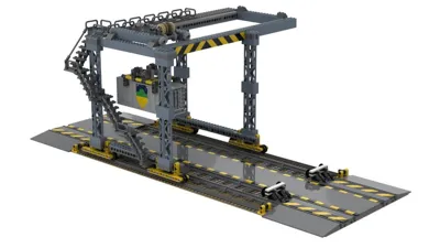 Container loading crane
