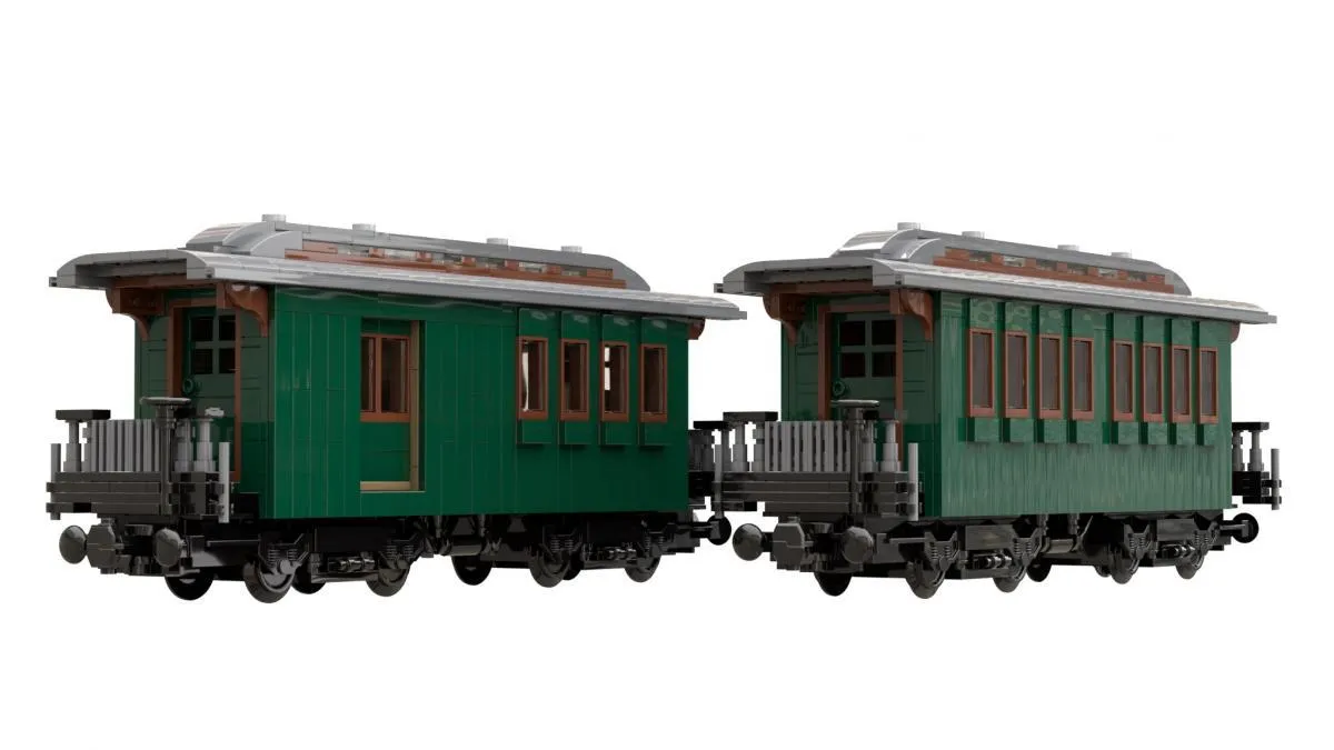 "The General" Passenger Car 2 in 1 Gallery