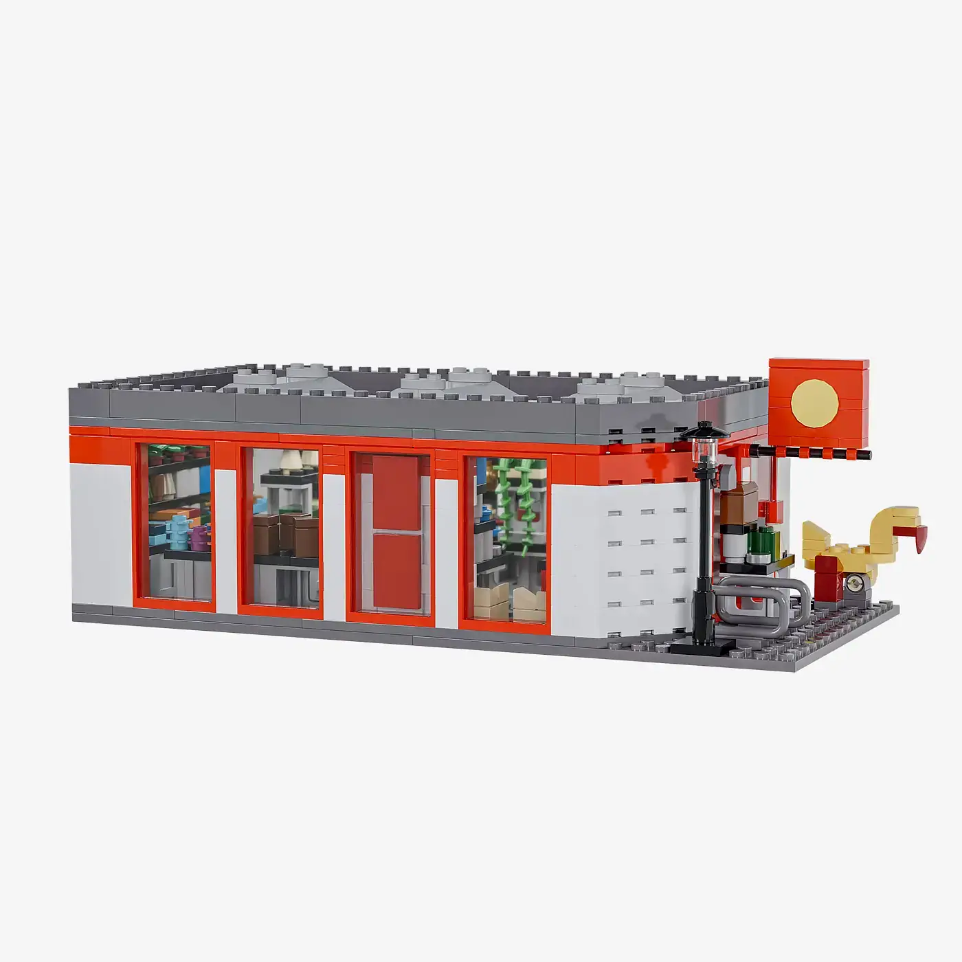 BlueBrixx Discounter store • Set 107939 • SetDB