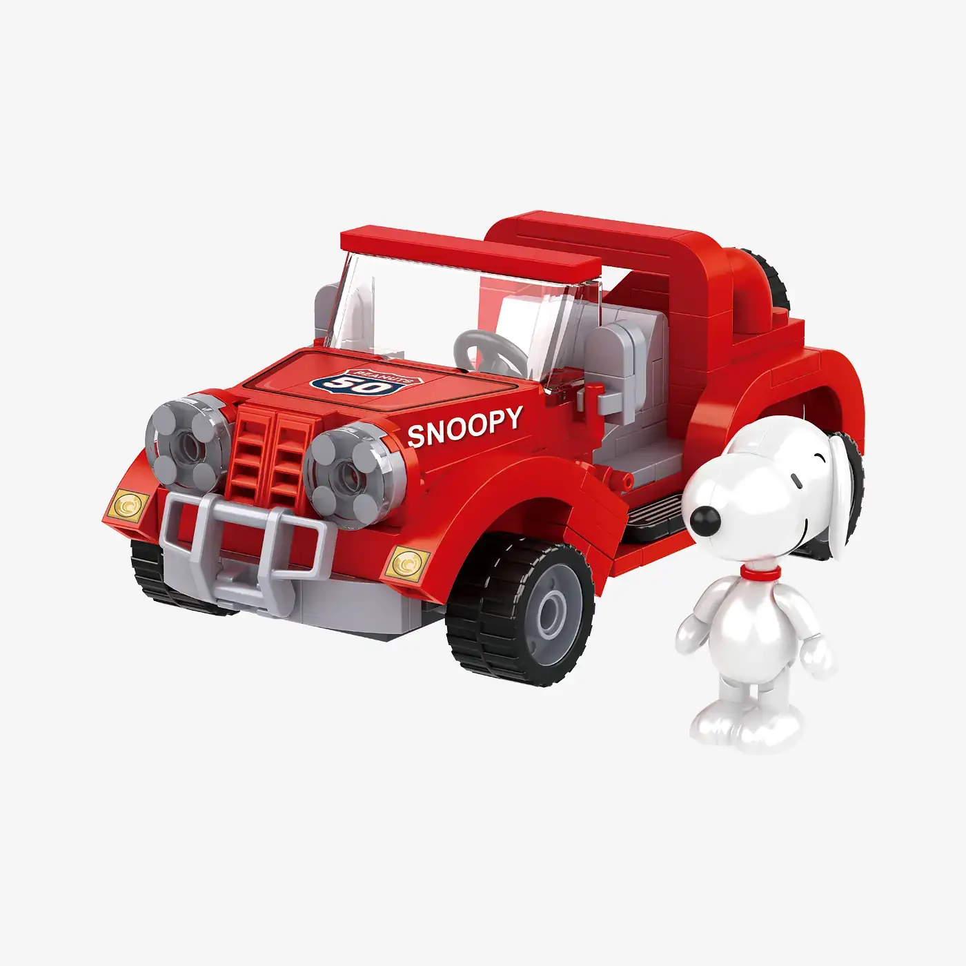 BlueBrixx Snoopy Geländewagen Set 108613