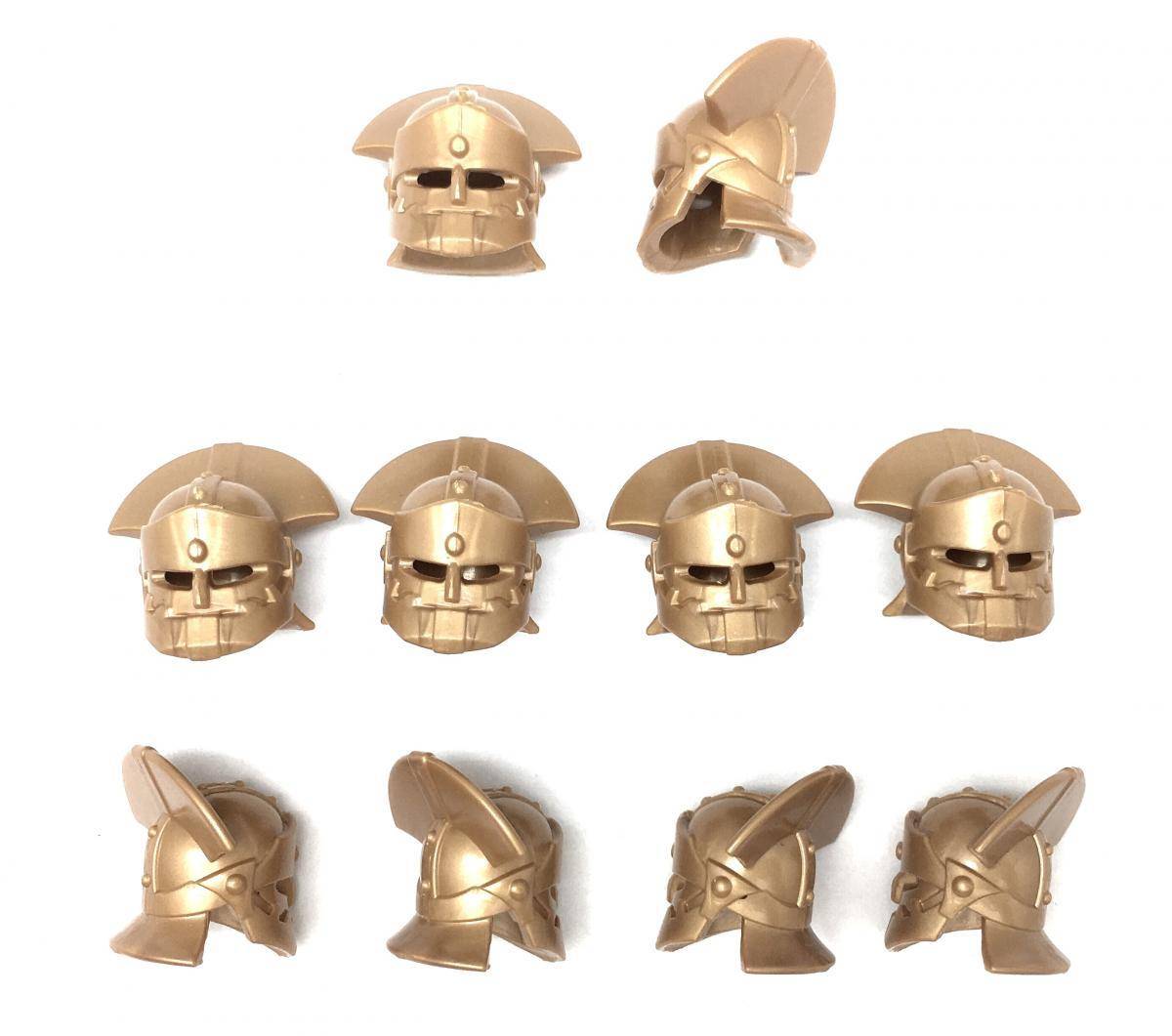 BlueBrixx Helmet No. 21, Gold • Set 400106 • SetDB