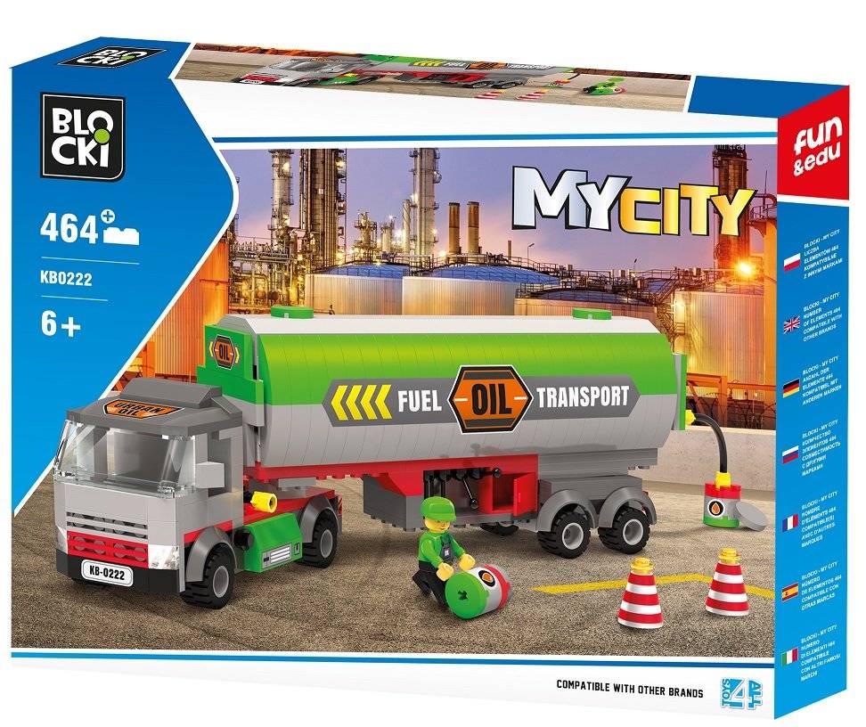 Klocki BLOCKI MyCity Cysterna • Set KB0222 • SetDB
