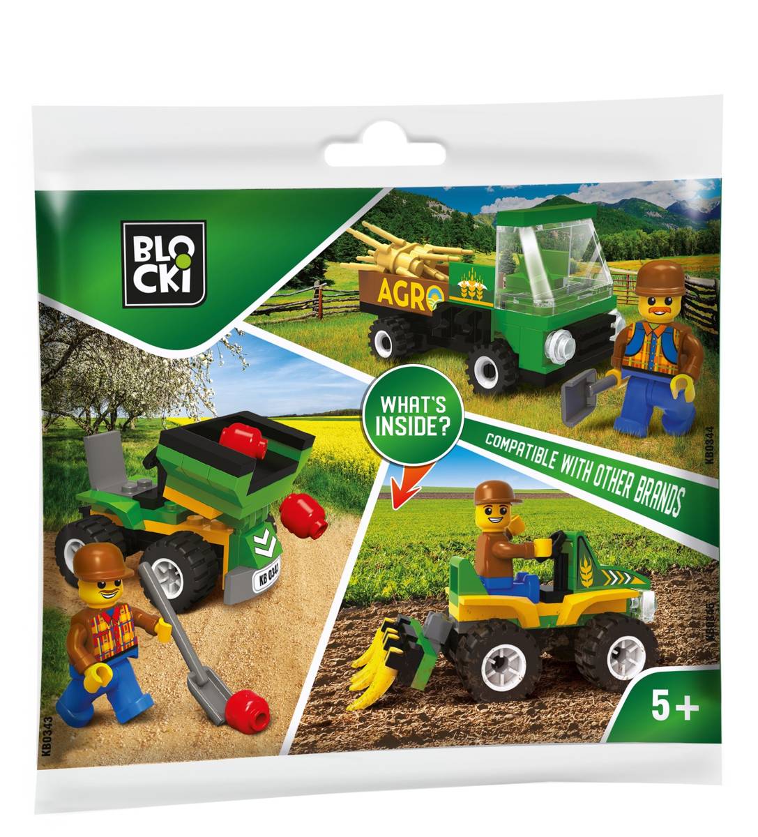 Klocki BLOCKI MyFarm Saszetka kolekcjonerska -KB0345 KB0344