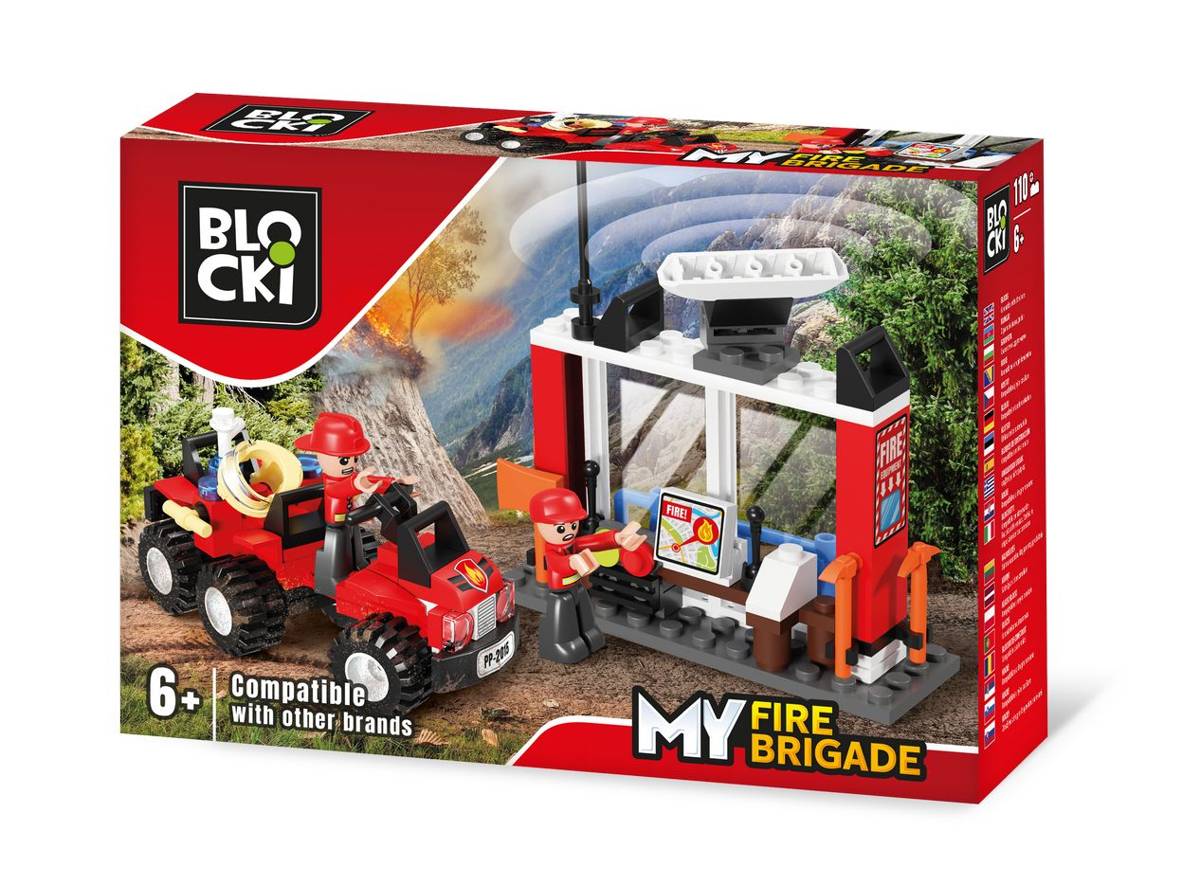 Klocki BLOCKI PEPCO MyFireBrigade Straż Leśna • Set PP2015