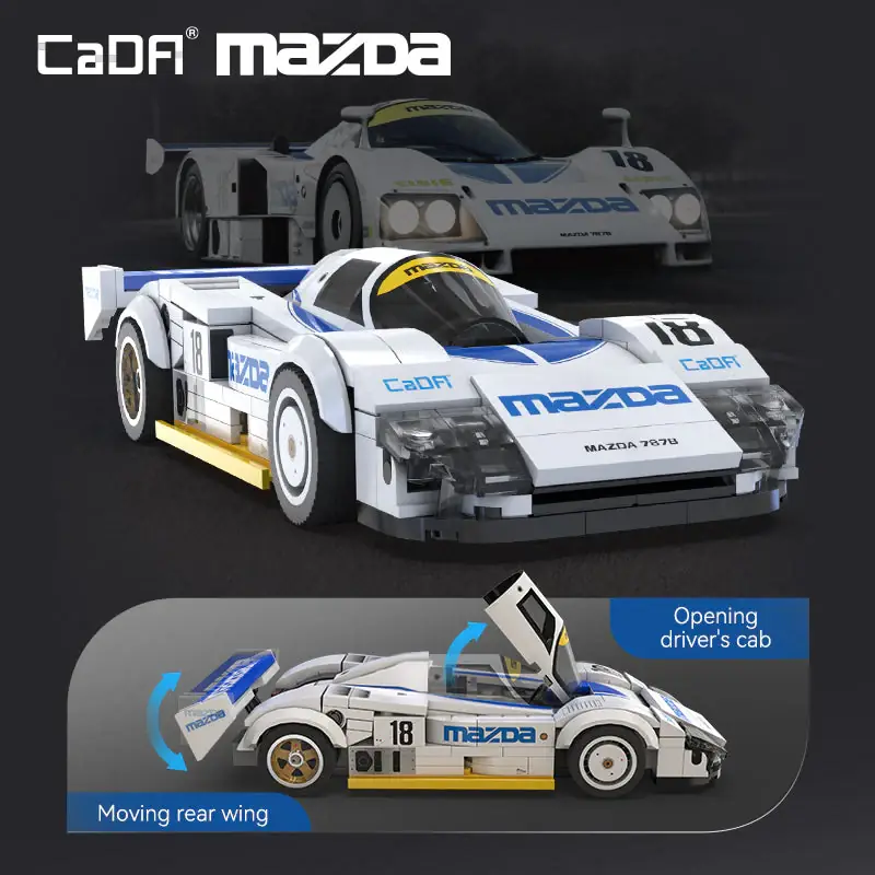 Mazda discount 787b lego